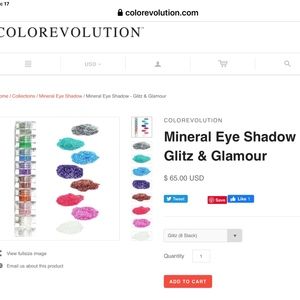 Stacked color revolution mineral makeup glitz